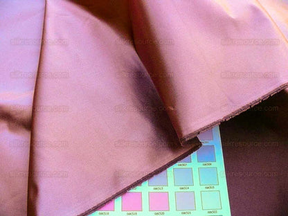 By Yard Scalamandre Academy Silk Satin "raisin" Red-bronze Frost Silvery MSRP USD 436Y