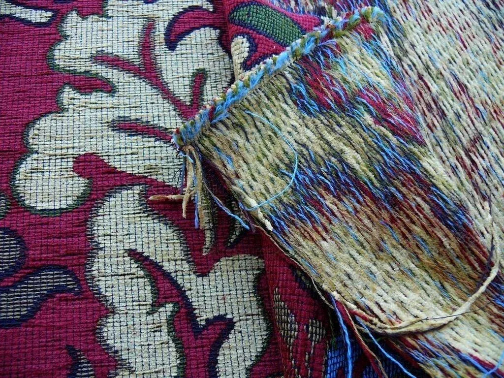 0.5y Scalamandre Novaro Tapestry Wool Multi Red Thick MSRP USD 596Y
