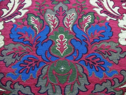 0.5y Scalamandre Novaro Tapestry Wool Multi Red Thick MSRP USD 596Y