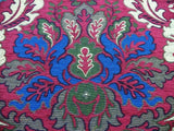 0.5Y SCALAMANDRE NOVARO TAPESTRY WOOL MULTI RED THICK MSRP$596Y
