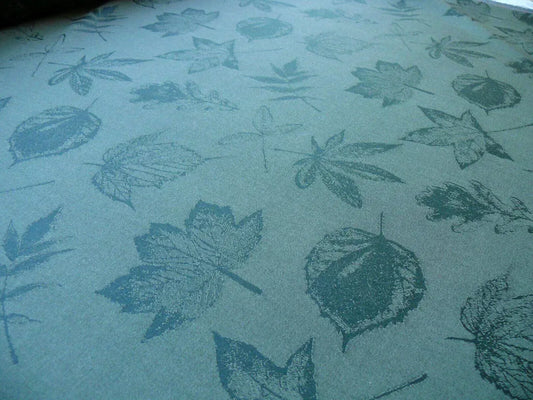 16Y SCALAMANDRE WOOL PRESSED LEAVES MAPLE ELM OAK MSRP $376/Y