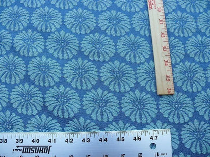Bty Scalamandre Castletown Jaquard  True "blue" Daisy MSRP USD 218Y