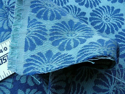 Bty Scalamandre Castletown Jaquard  True "blue" Daisy MSRP USD 218Y