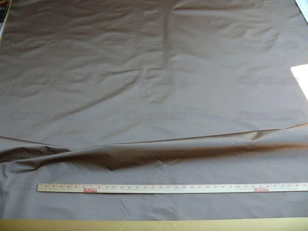 By Yard Scalamandre Academy Silk Satin Heavy Cocao Golden MSRP USD 436/Y