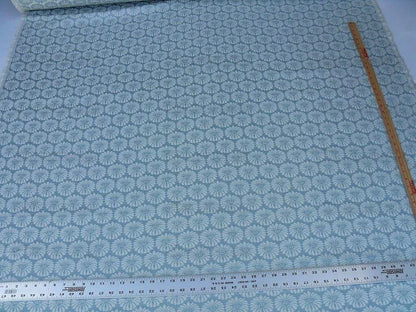Bty Scalamandre Castletown Sky Pale Blue Jacquard Small Scale Daisy Linen MSRP USD218/y