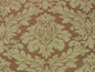 100% SILK SPICE MARKET ORANGE GOLD GRAND DAMASK #1630