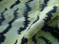 Scalamandre Tigre Jacquard Velvet Greens and Black MSRP 630
