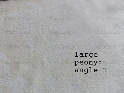 by yard Brunschwig &amp; Fils Upton Damask Linen Print Oyster White on White Heavy