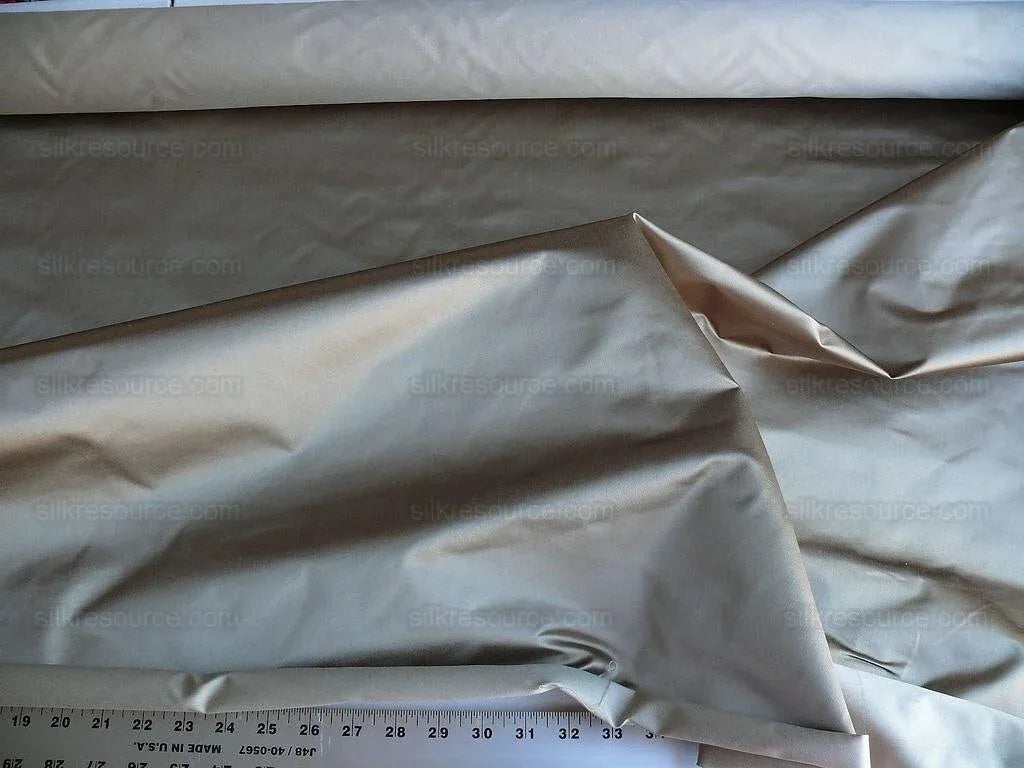 By Yd Brunschwig &amp; Fils Georges Satin Silk Taupe MSRP USD 470/Y