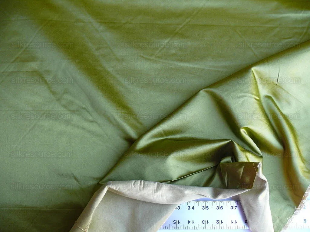 By Yd Brunschwig &amp; Fils Georges Satin Silk Spring Green MSRP USD 470/y