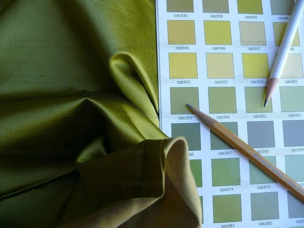 By Yd Brunschwig &amp; Fils Georges Satin Silk Spring Green MSRP USD 470/y