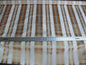 BRUNSCHWIG & FILS VILMORIN SATIN STRIPE GOLD CREAM MSRP 290/Y