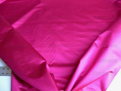 Brunschwig &amp; Fils Georges Satin Silk "fuchsia" Pink Red MSRP USD 470/y