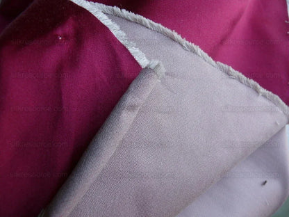 Brunschwig &amp; Fils Georges Satin Silk "fuchsia" Pink Red MSRP USD 470/y