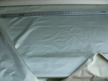 Brunschwig &amp; Fils Georges Satin Silk "rain" Misty Blue MSRP USD 470/Y