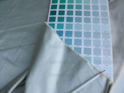 Brunschwig &amp; Fils Georges Satin Silk "rain" Misty Blue MSRP USD 470/Y