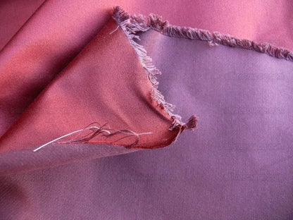 By Yd Brunschwig &amp; Fils Georges Satin Silk "radicchio" Deep Red MSRP USD 470/Y