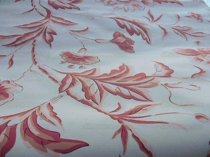 Brunschwig &amp; Fils Mandarin Rose.pink Wallpaper Hand Printed MSRP USD 316/Single R