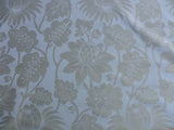 By Yd Lee Jofa G P & J Baker Hanbury Weave Cream White Woven Floral Art Nouveau Cotton MSRP USD 190/y