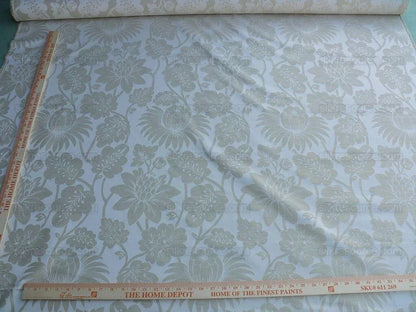 By Yd Lee Jofa G P &amp; J Baker Hanbury Weave Cream White Art Nouveau Cotton MSRP USD 190/y
