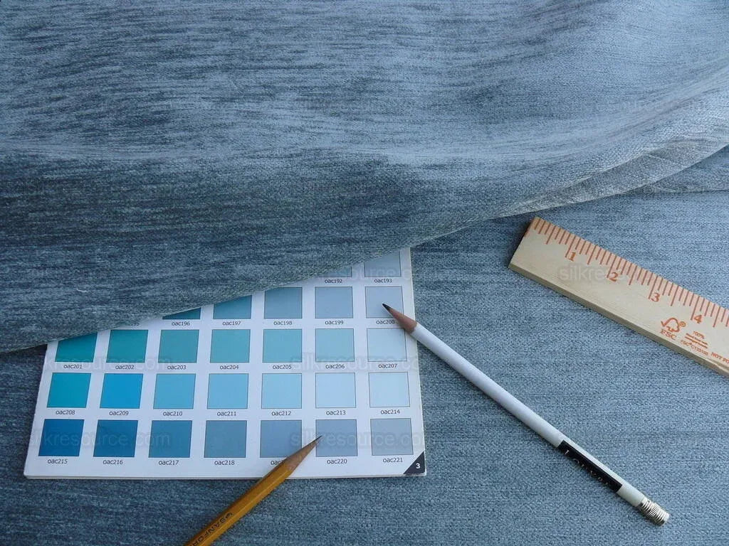 2.3y Lee Jofa Gp&amp;j Baker Tranquility Teal Blue Chenille MSRP USD 561/y