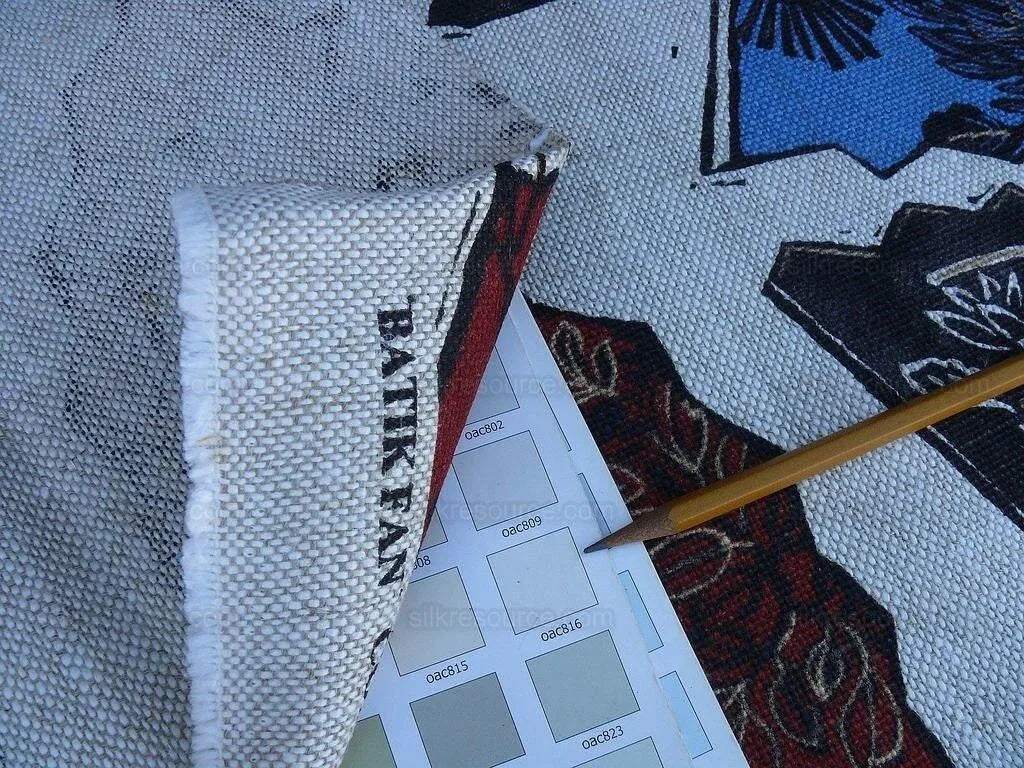 By Yd Lee Jofa Gp&amp;j Baker Batik Fans Jewel Linen Japanese Chrysanthemum Bird Gilded Emperor's Garden MSRP USD 190/y