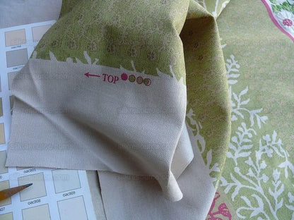 2.84y Lee Jofa Baker Lifestyle Madurai Fucshia/spring Embroidery