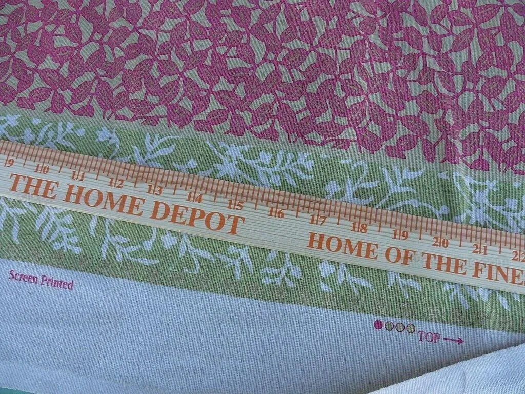 2.84y Lee Jofa Baker Lifestyle Madurai Fucshia/spring Embroidery