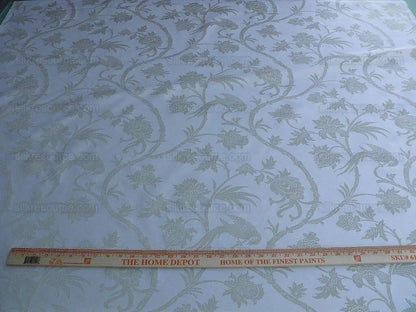 3.17y Lee Jofa G P &amp; J Baker Peplow Trail Sand Bird Art Nouveau 100%Cotton Bird and Thistle  MSRP198Y