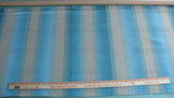 LEE JOFA BAKER LIFESTYLE SERAFINA STRIPE TURQUOISE WOVEN RP176/Y