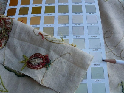 3y Lee Jofa Arbre De Vie.document Stunning Crewel Embroidery Tree of Life Linen Museum Quality