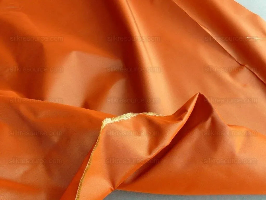 By yard Lee Jofa Bristol Silk Orange Heavy Taffeta MSRP USD 184/Y