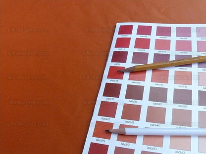 By yard Lee Jofa Bristol Silk Orange Heavy Taffeta MSRP USD 184/Y