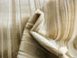 Brunschwig & Fils Lavinia Silk Velvet Cut Velvet Stripe Beige Cream White Tan Birch Very Heavy MSRP USD 436/Yard
