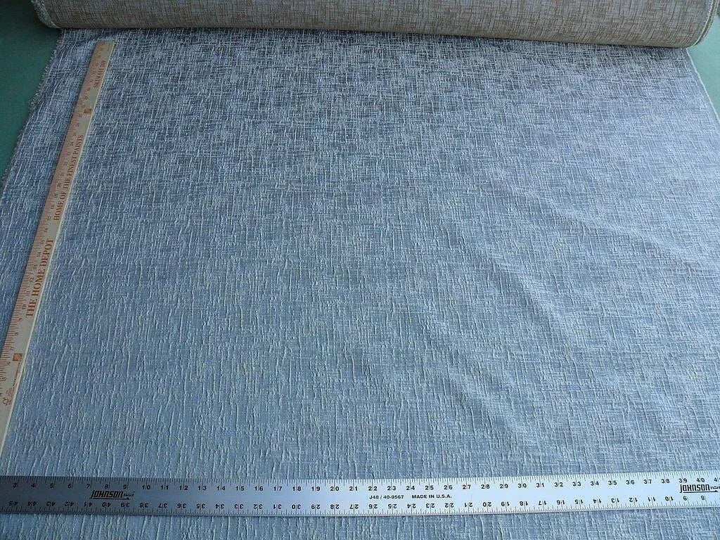 By Yard Kravet Couture Sensory Silk Wool Vapour Blue Icy Texture MSRP USD 396