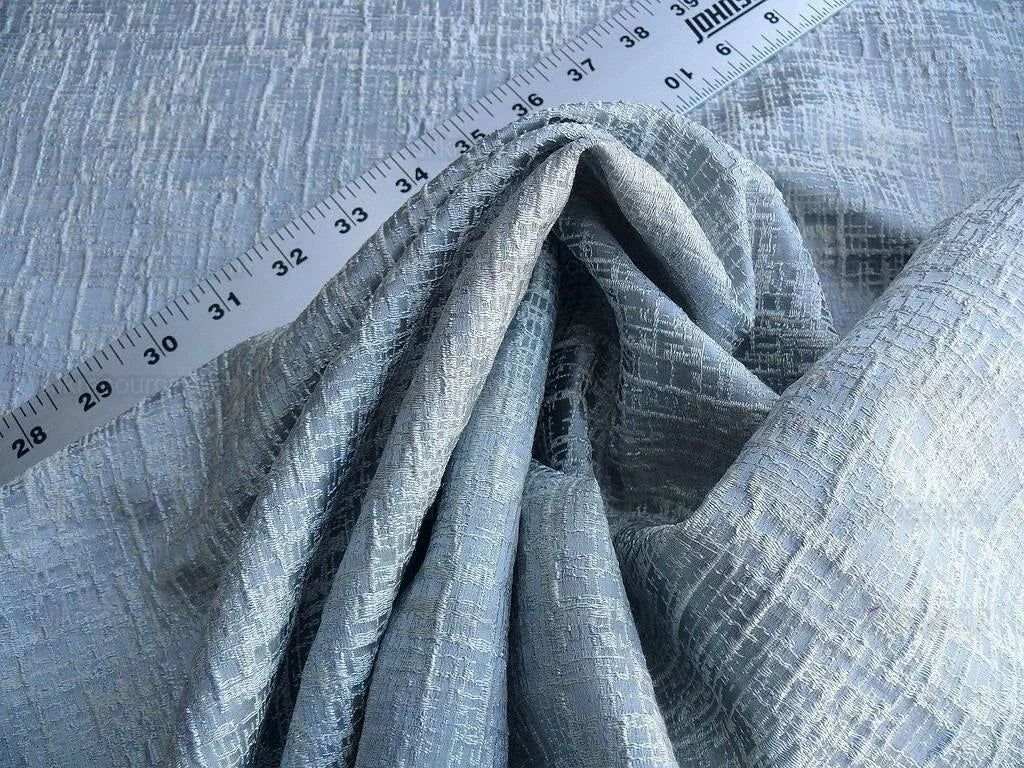 By Yard Kravet Couture Sensory Silk Wool Vapour Blue Icy Texture MSRP USD 396