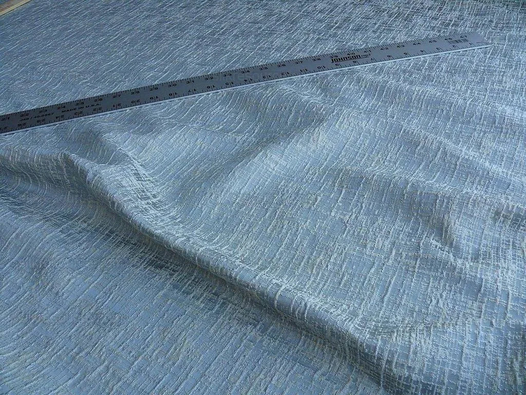 By Yard Kravet Couture Sensory Silk Wool Vapour Blue Icy Texture MSRP USD 396