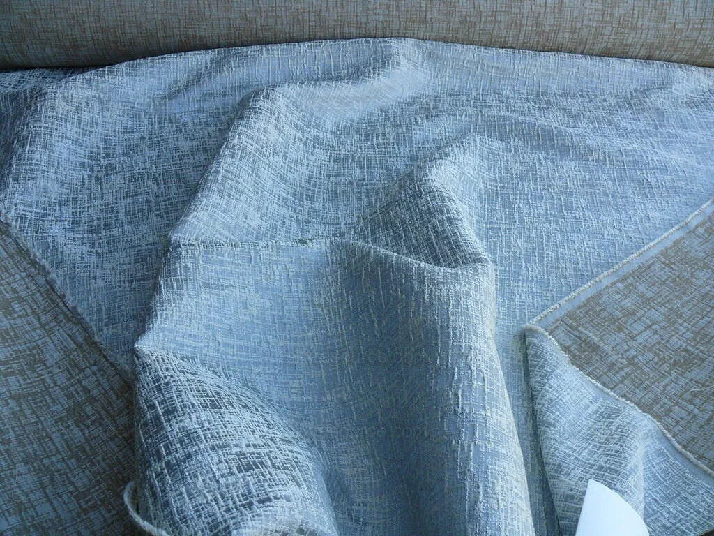 By Yard Kravet Couture Sensory Silk Wool Vapour Blue Icy Texture MSRP USD 396