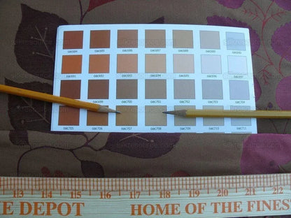 By Yd Lee Jofa Mulberry Home Woodland Red Brown Silk Lampas Foliage forest Birch Oak Elm William Morris MSRP USD 288/y