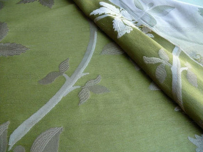 By Yard Lee Jofa Mulberry Home Enchanted Vine Lime Green MSRP USD 296/y