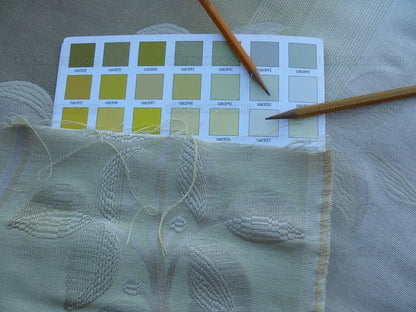 Lee Jofa Mulberry Home Enchanted Vine Soft Gold Pale Green Silk Lampas MSRP USD 296/y