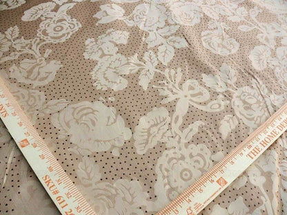 Lee Jofa Mulberry Home Eliza Nutmeg Copper Gold Rose MSRP USD 250/Y