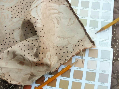 Lee Jofa Mulberry Home Eliza Nutmeg Copper Gold Rose MSRP USD 250/Y