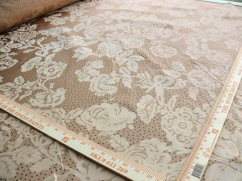 Lee Jofa Mulberry Home Eliza Nutmeg Copper Gold Rose MSRP USD 250/Y