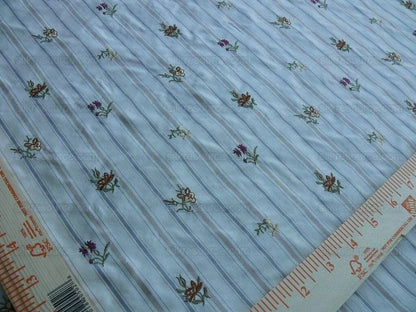 Lee Jofa Lulu Embroidere Porcela White Petit Flower MSRP USD 296/Y