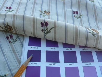 Lee Jofa Lulu Embroidere Porcela White Petit Flower MSRP USD 296/Y