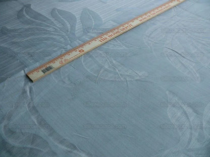 Lee Jofa Leave Strie Grey Monstera Foliage Tropical Rain Forest Silk MSRP USD 328/Y!