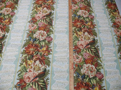 Scalamandre Point De Venise Multi On Blue Bird Lace MSRP USD 128/Y