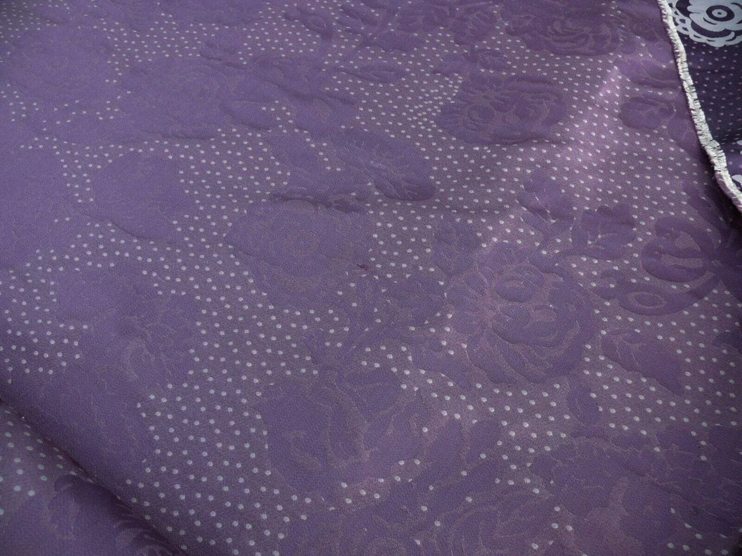 4.38y Lee Jofa Mulberry Home Eliza Aubergine Purple English Rose MSRP USD 250/Y