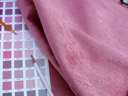 Lee Jofa Gp And J Baker Tranquility Blush Pink Silky Heavy Chenille Floral Rose MSRP USD 244/Y